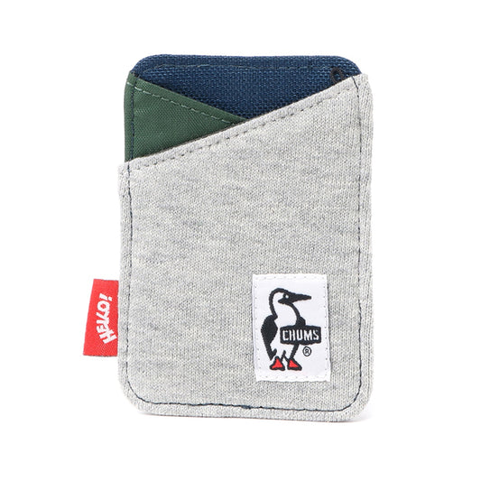 CHUMS TRICOLOR PASS CASE SWEAT NYLON