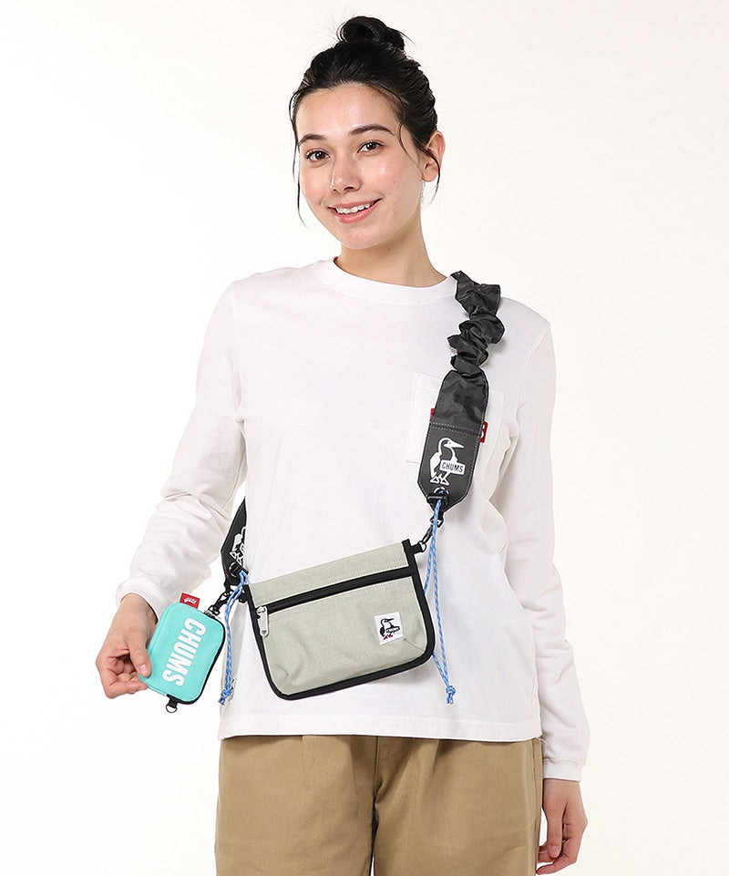 CHUMS WEARABLE SLING SHOULDER BAG SWEAT NYLON