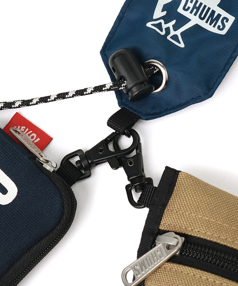 CHUMS WEARABLE SLING SHOULDER BAG SWEAT NYLON