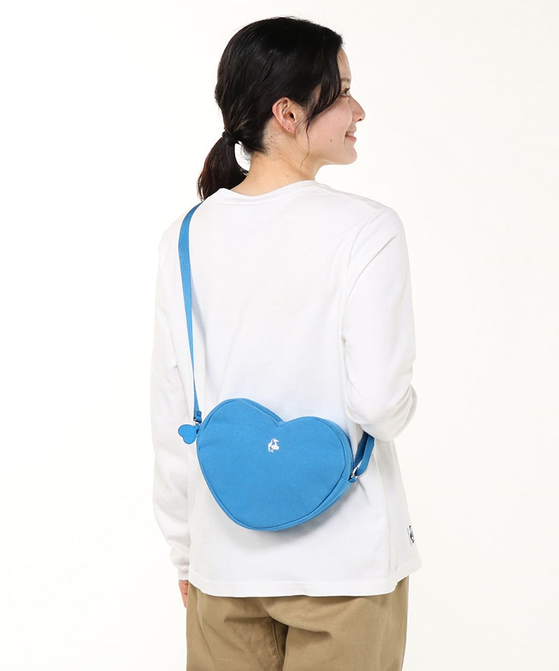 CHUMS HEART SHOULDER BAG SWEAT