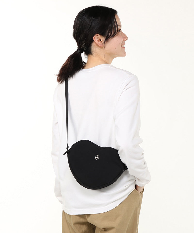 CHUMS HEART SHOULDER BAG SWEAT