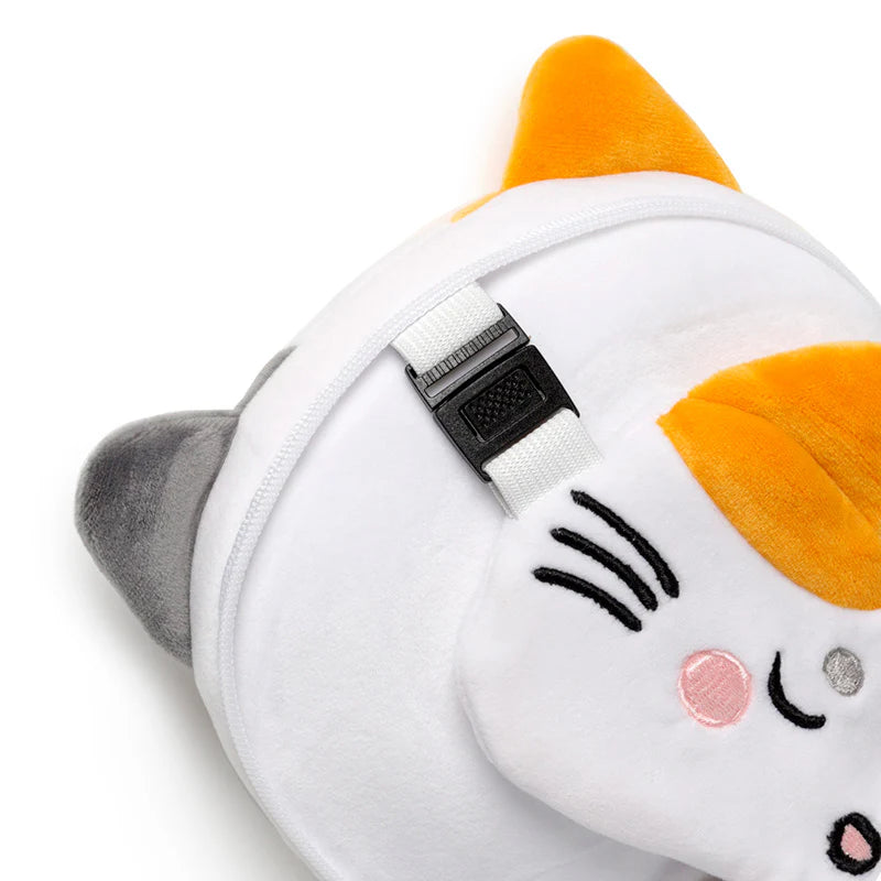 Kids Travel Pillow & Eye Mask - Lola the Cat