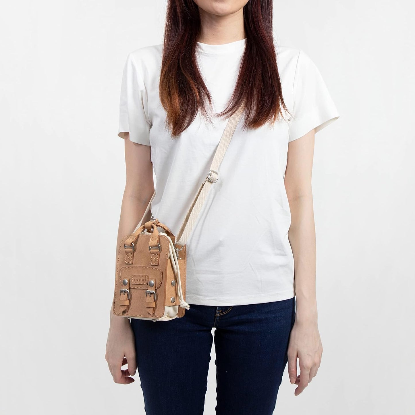 MACAROON TINY BUCKET ORGANIC COTTON SERIES BEIGE