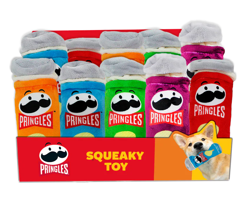 PRINGLES SQUEAKY TOYS(PURPLE)