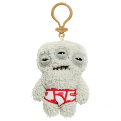 Fuggler Key Ring S4 Annoyed Alien (Grey)