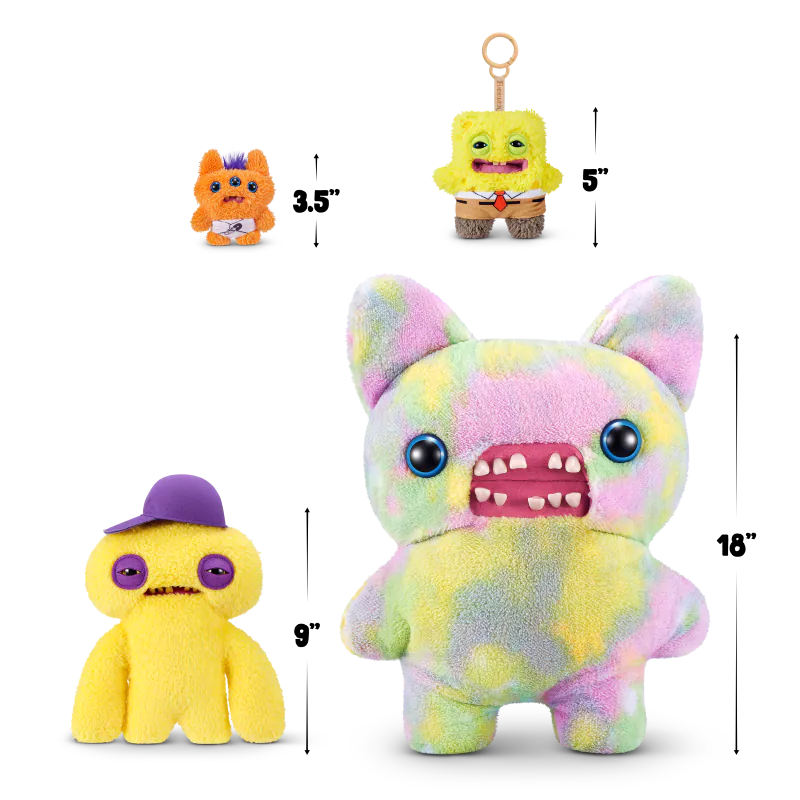 SPONGEBOB FUGGLER KEY RING- GARY THE SNAIL