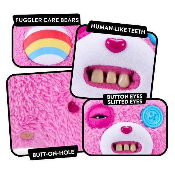 Fuggler Care Bears-Cheer Bear