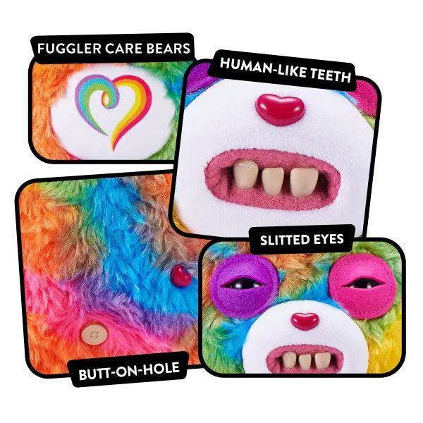 Fuggler Care Bears-Cheer Bear