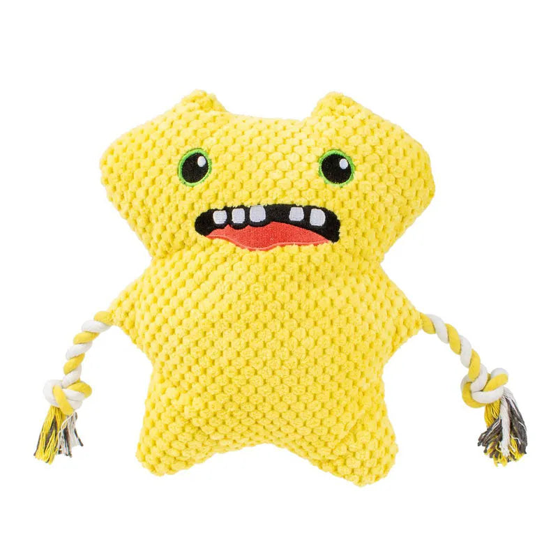 FUGGLER DOG ROPES TOY(YELLOW)