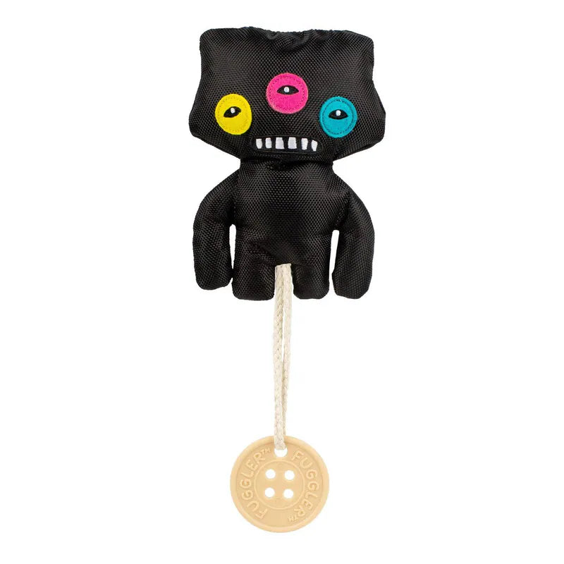 FUGGLER DOG TEETHER TOY(BLACK)