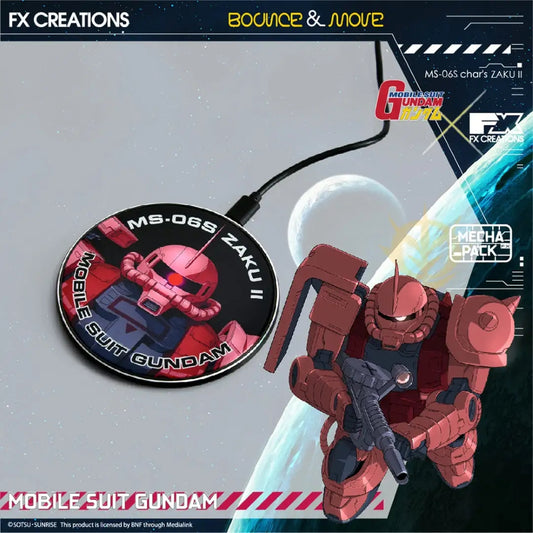 MS-06S 馬沙專用渣古圖案 – 無線充電板