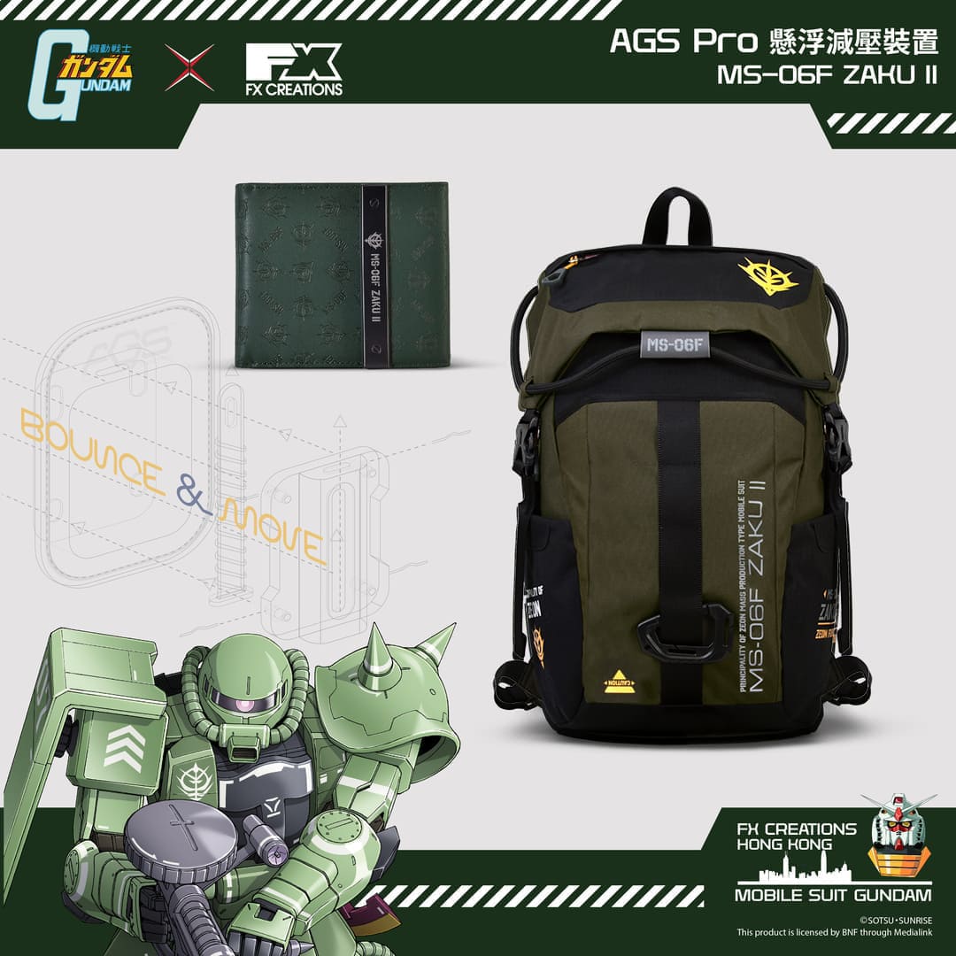 MS-06F 渣古II – AGS PRO懸浮減壓背包