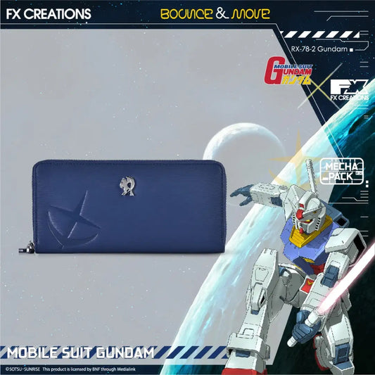 RX-78-2高達– 真皮長銀包