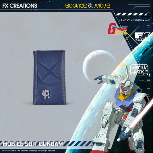 RX-78-2高達- 皮革兩摺鎖匙包