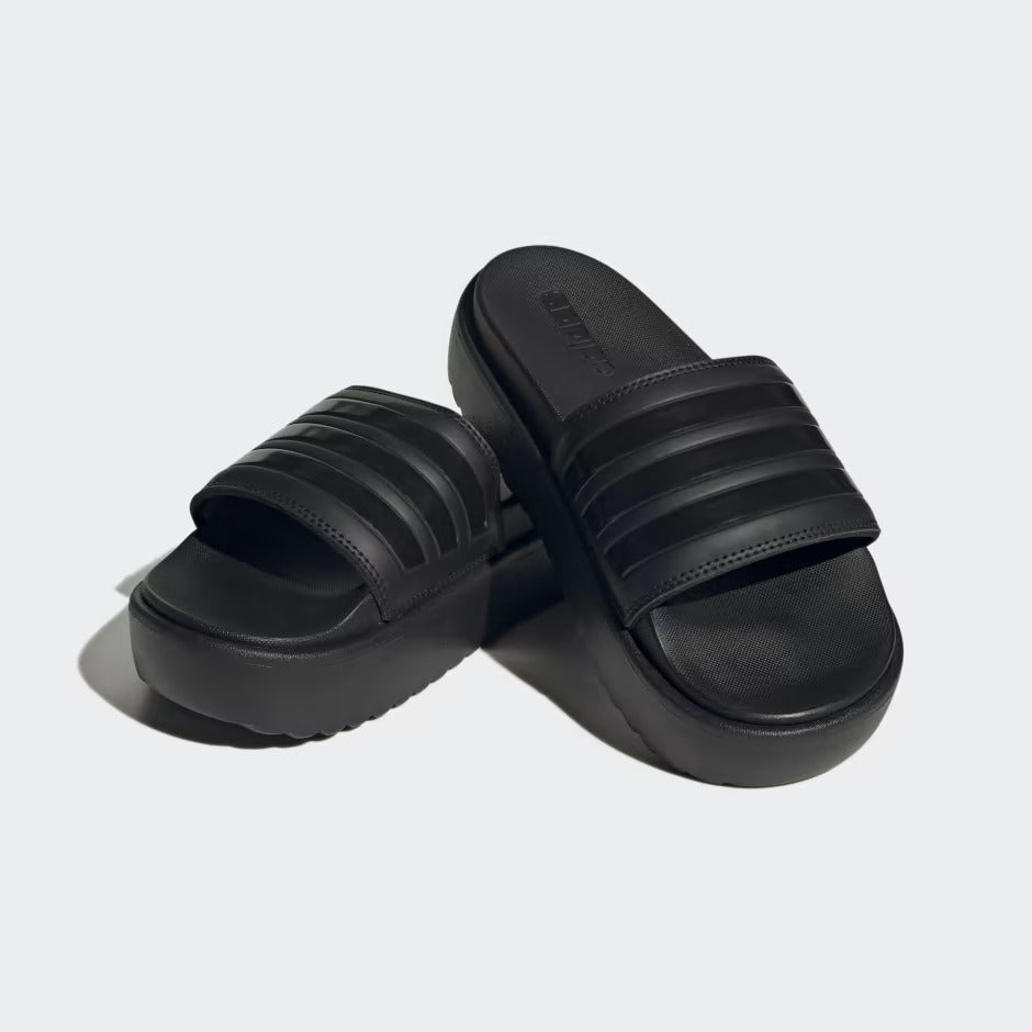 ADILETTE PLATFORM (CORE BLACK)
