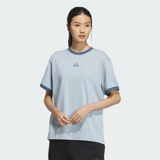 WORD SS TEE (WONDER BLUE F23)