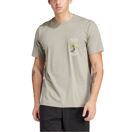 M WLLNSS TEE 2 (SILVER PEBBLE)