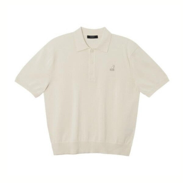 Half Sleeve Collar Knit