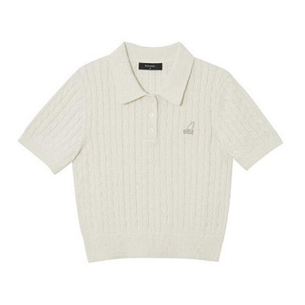 WMNS Short-sleeve Collar knit