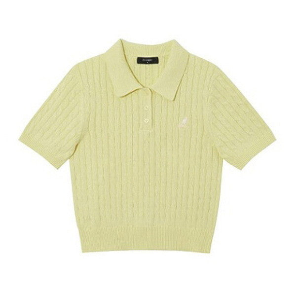 WMNS Short-sleeve Collar knit