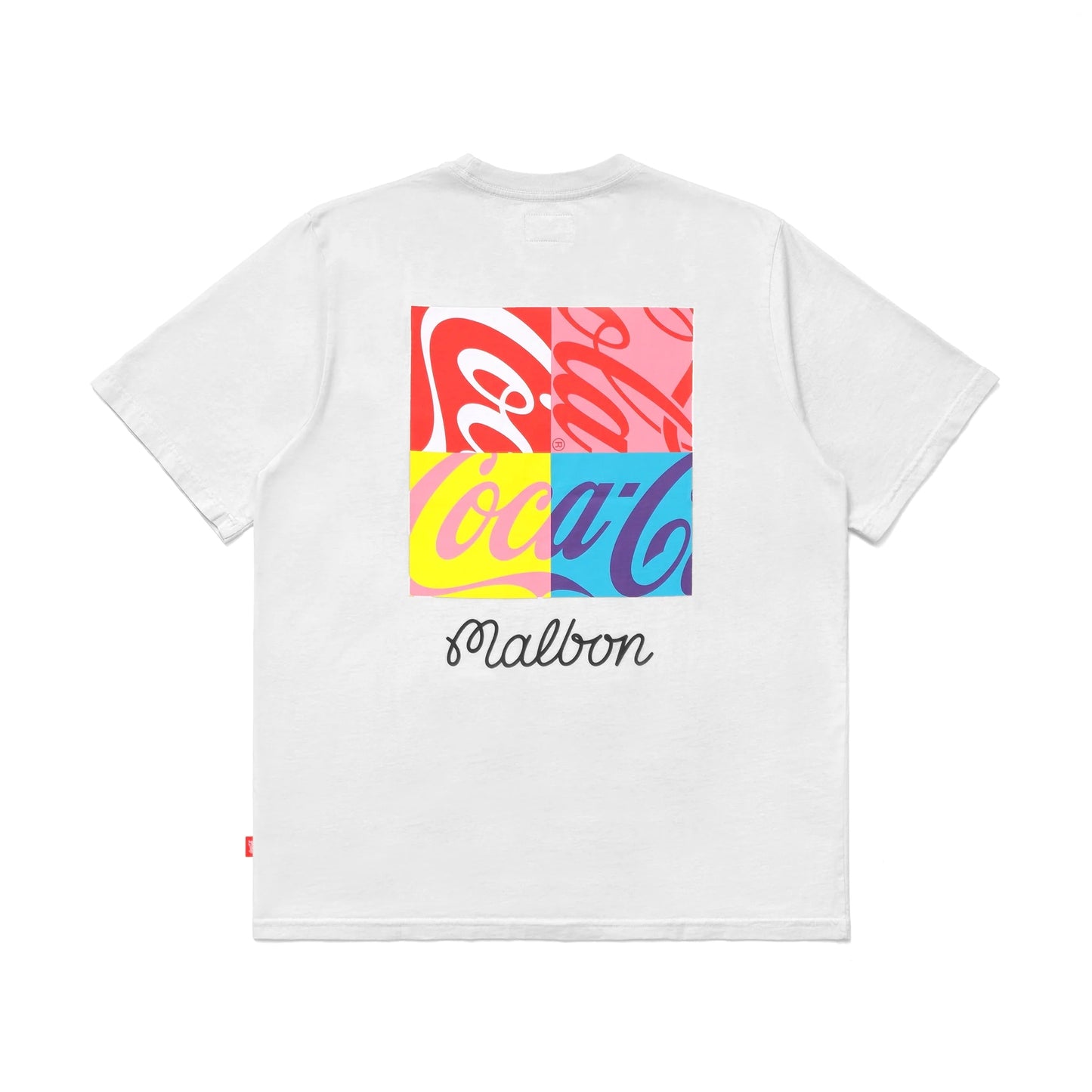 MALBON X COCA COLA SPENCERIAN BLOCK T-SHIRT