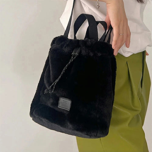 WL BUCKET BAG MINI REAL_BLACK
