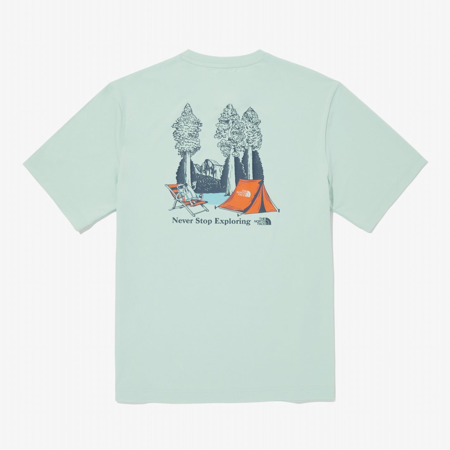 M'S OCEAN VIBE GRAPHIC S/S R/TEE MIN(MINT)