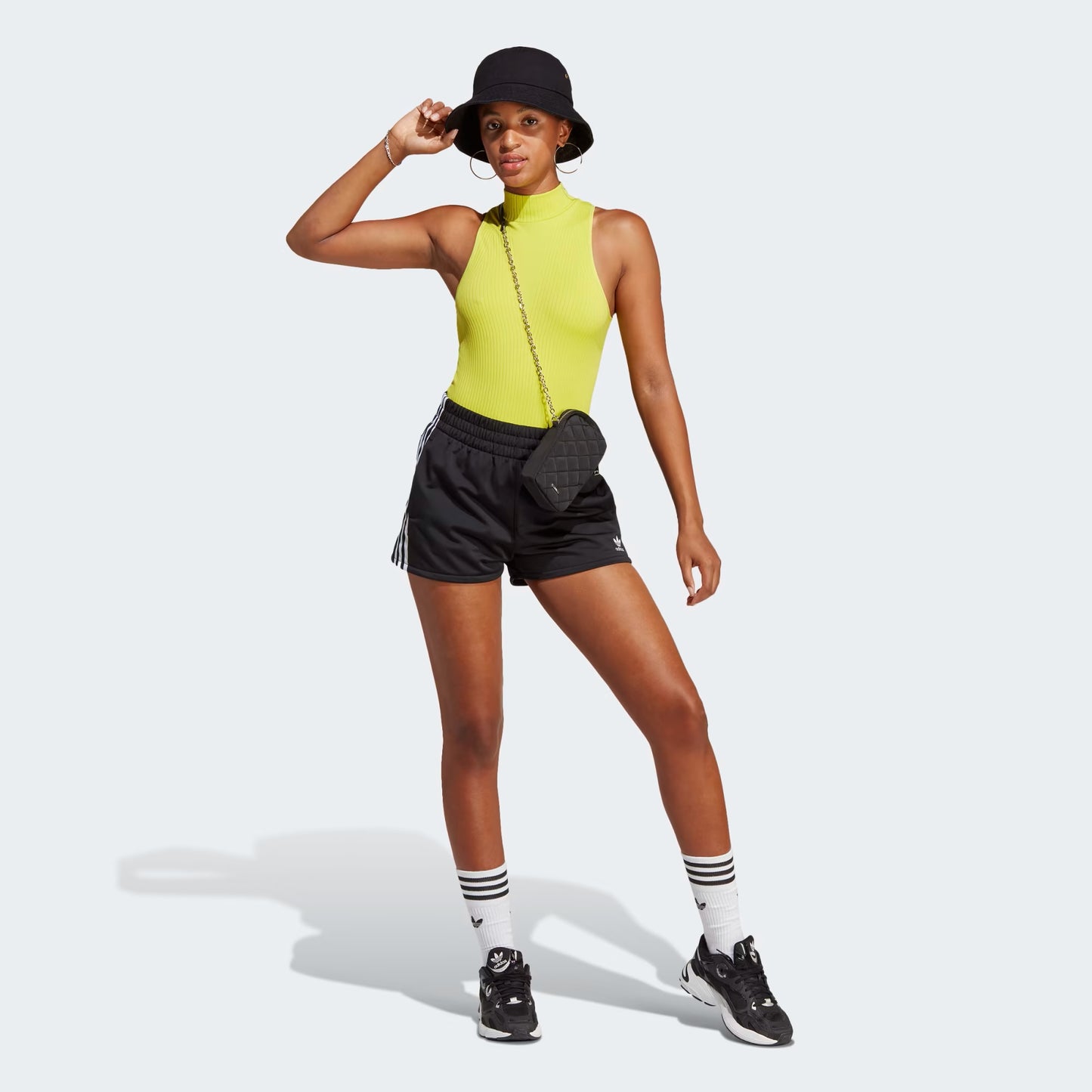 ADIDAS 3 STR SHORT (BLACK)
