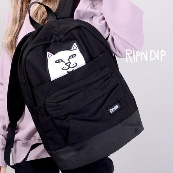 LORD NERMAL VELCRO HANDS BACKPACK (BLACK)