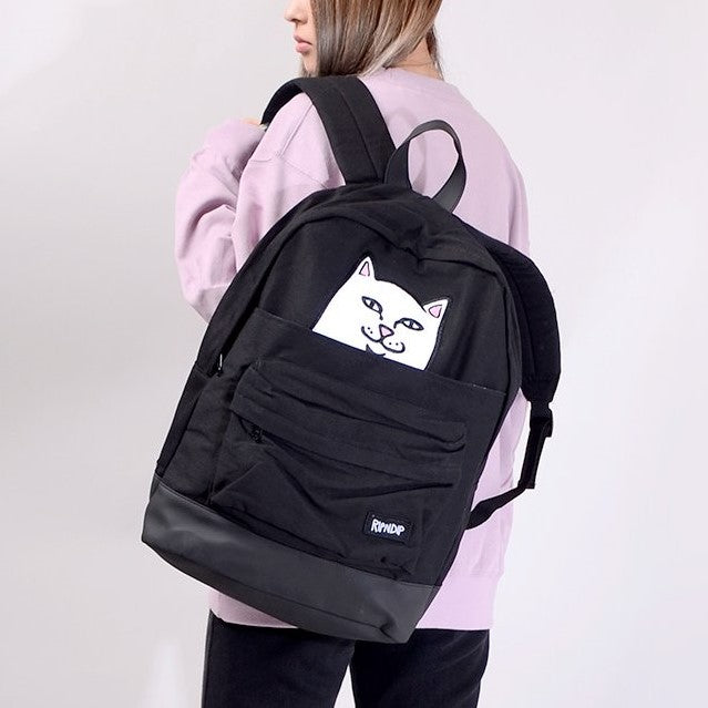 LORD NERMAL VELCRO HANDS BACKPACK (BLACK)