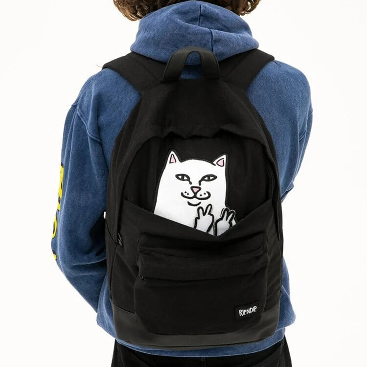 LORD NERMAL VELCRO HANDS BACKPACK (BLACK)