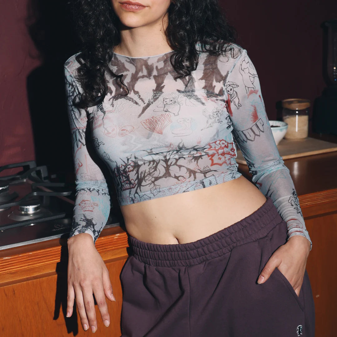 MARKER LONG SLEEVE MESH C
