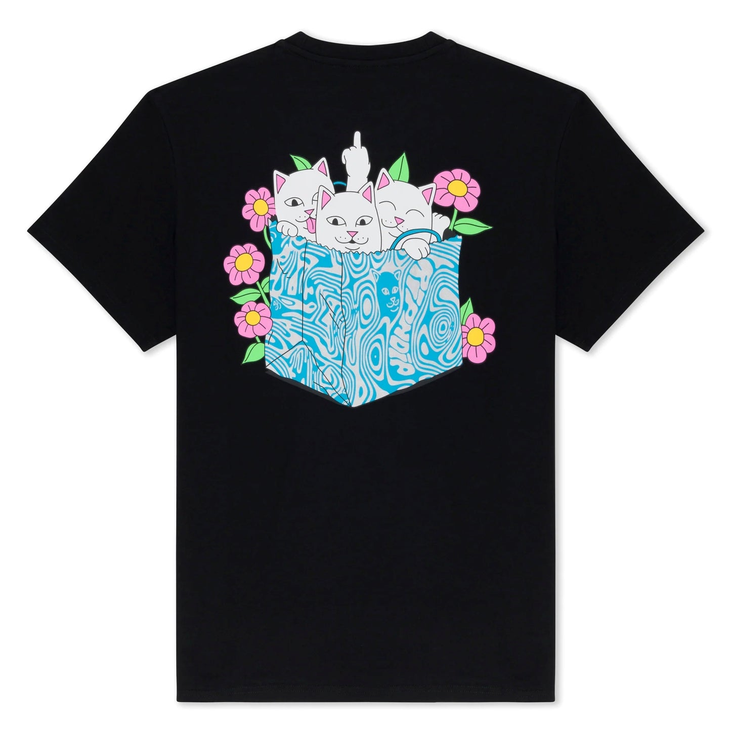 BAG OF PUSS TEE (BLACK)