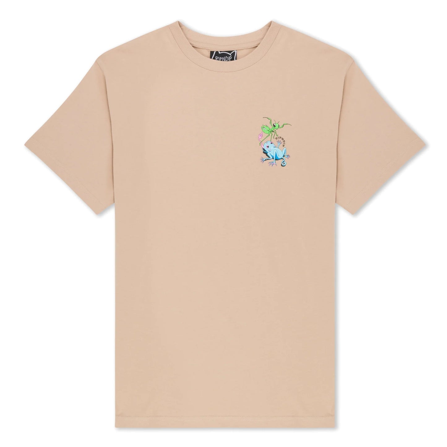 TAKE A LICK TEE (ALMOND)
