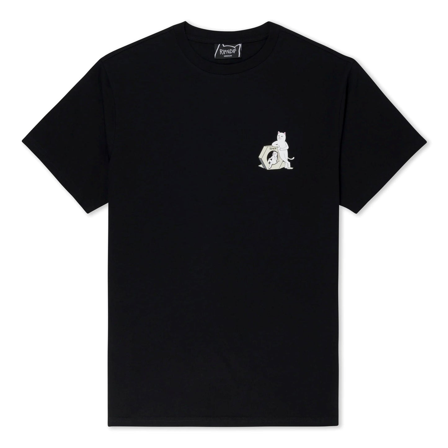 NUT OFF TEE (BLACK)