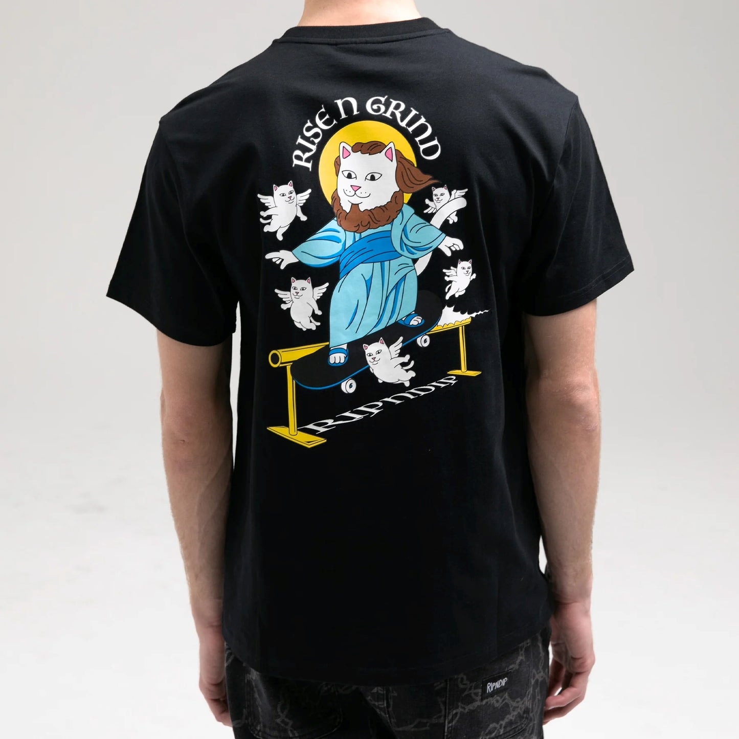RISE N GRIND TEE (BLACK)