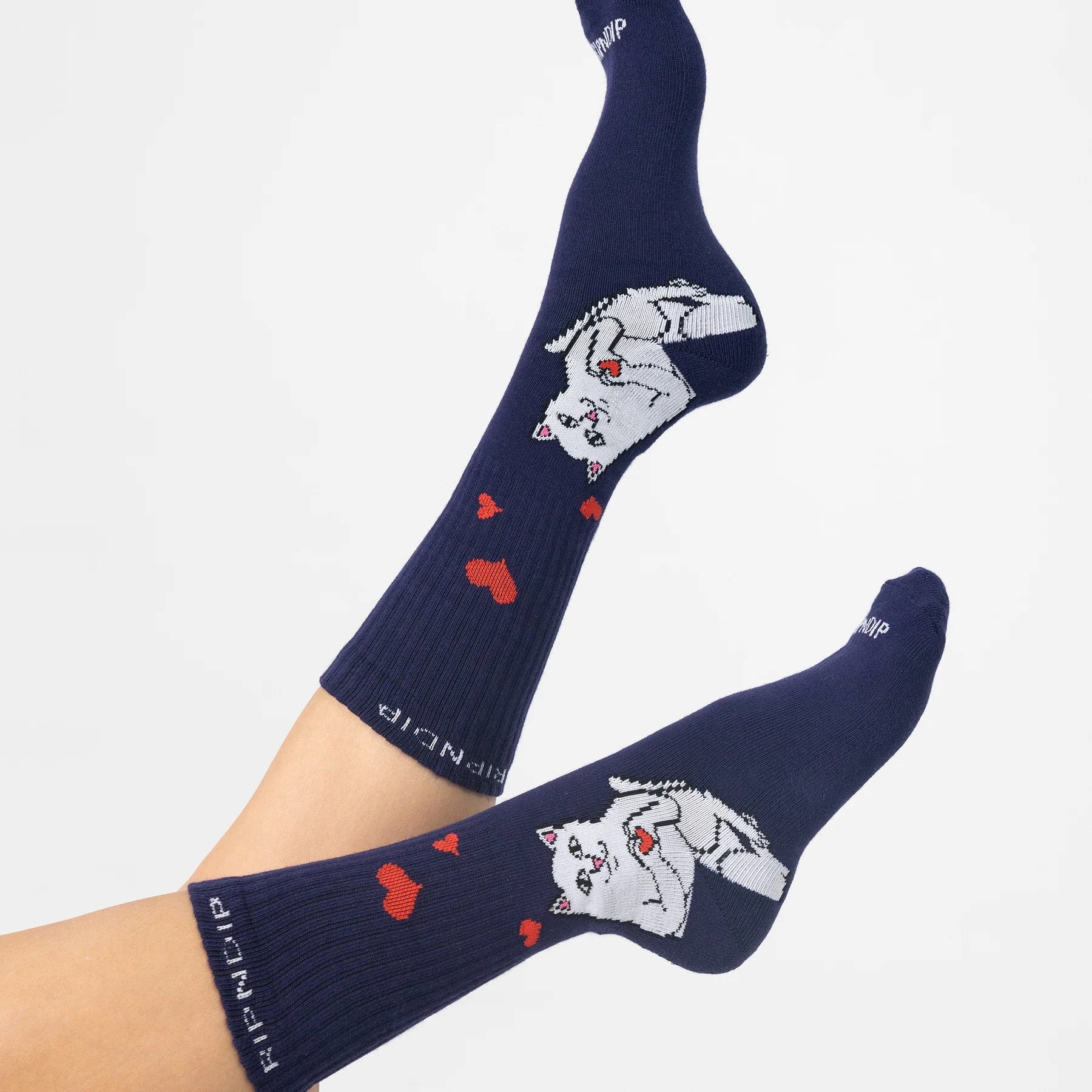 NERMAL LOVES SOCKS (NAVY)