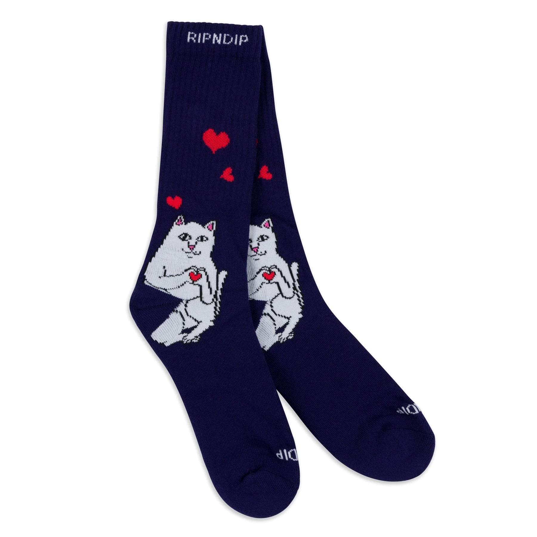 NERMAL LOVES SOCKS (NAVY)