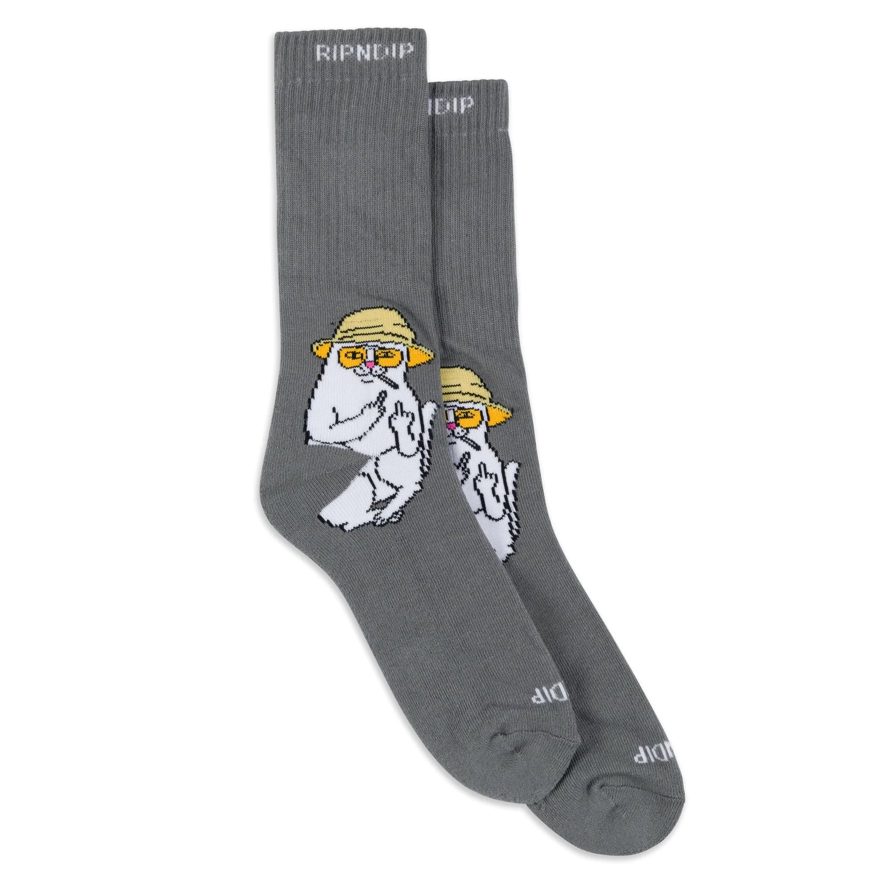 NERMAL S THOMPSON SOCKS (CHARCOAL)