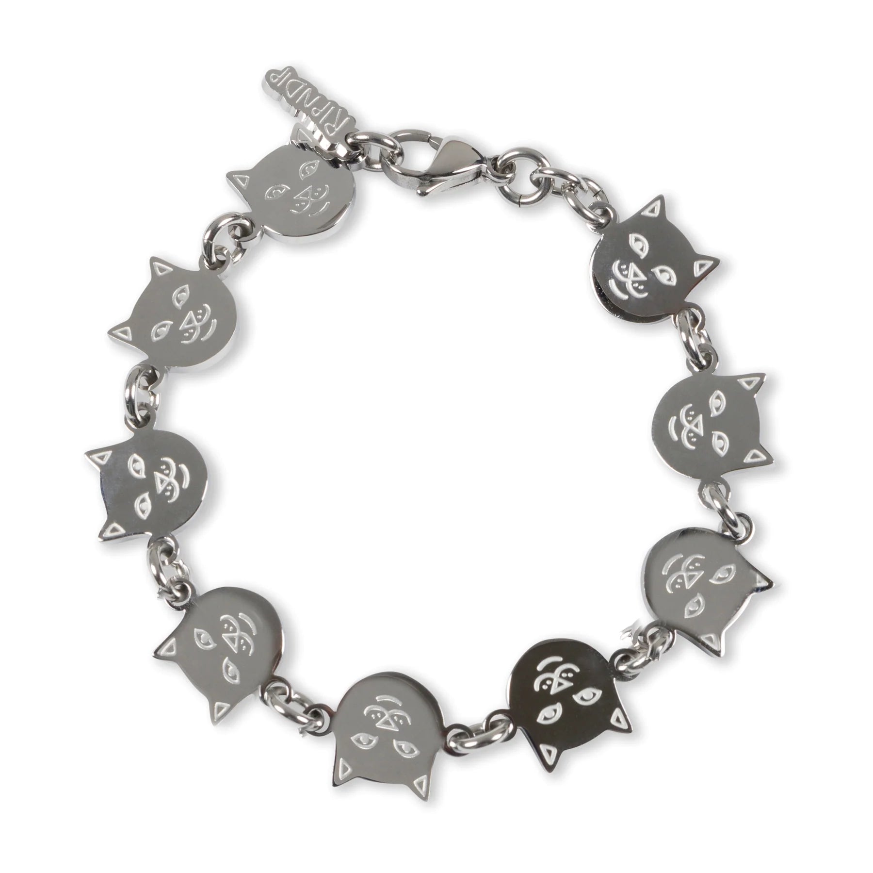 LORD NERMAL METAL LINK BRACELET (SILVER)