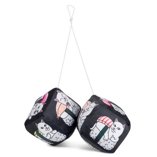 SUSHI NERM FUZZY DICE (BLACK)