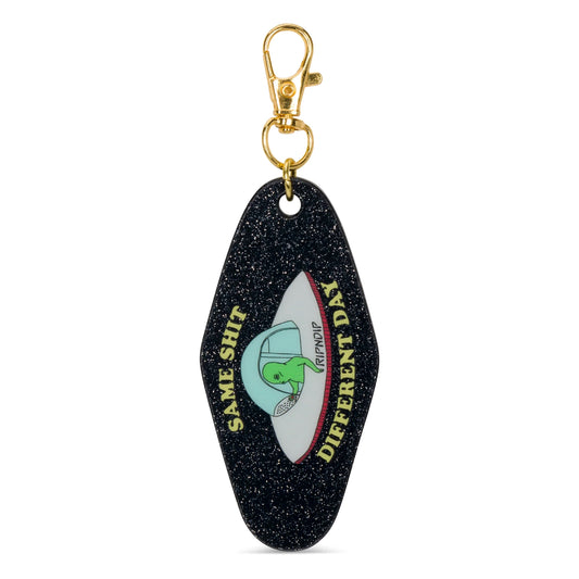 SAME SHIT DIFFERENT DAY KEYCHAIN (BLACK)