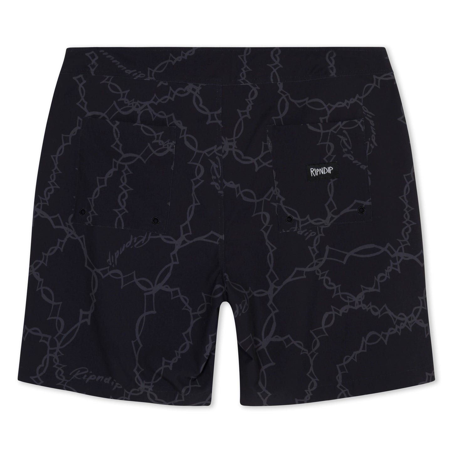 WIRED SWIM SHORTS (BLACK)