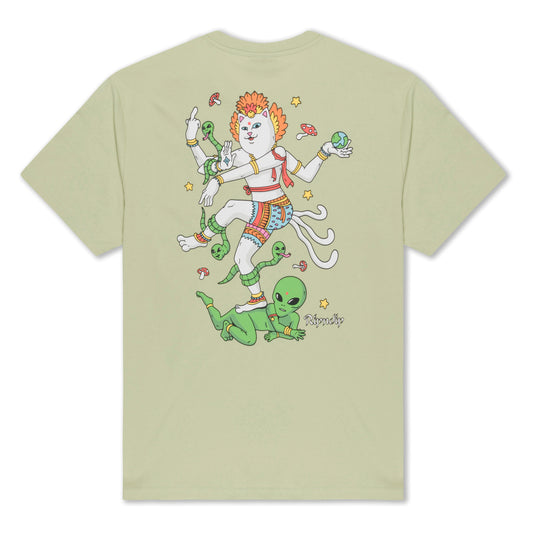 ALIEN WHISPERER TEE (LIGHT MOSS)