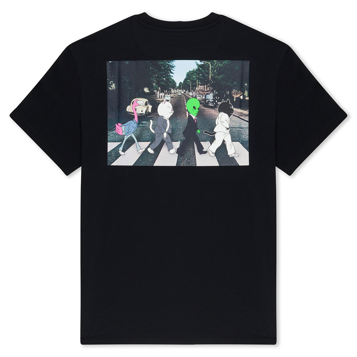 CROSSWALK TEE (BLACK)