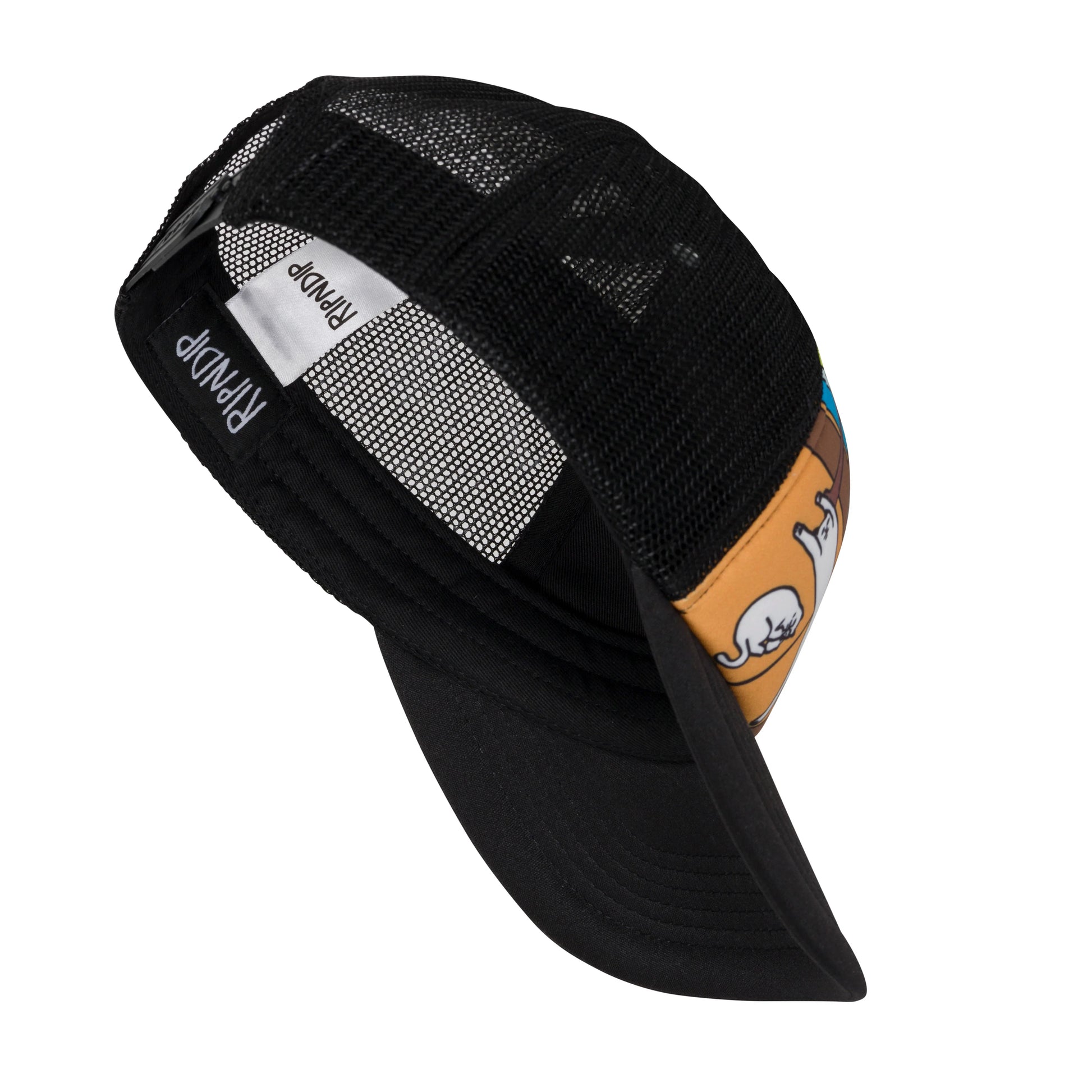 NERMALI TRUCKER HAT (BLACK)
