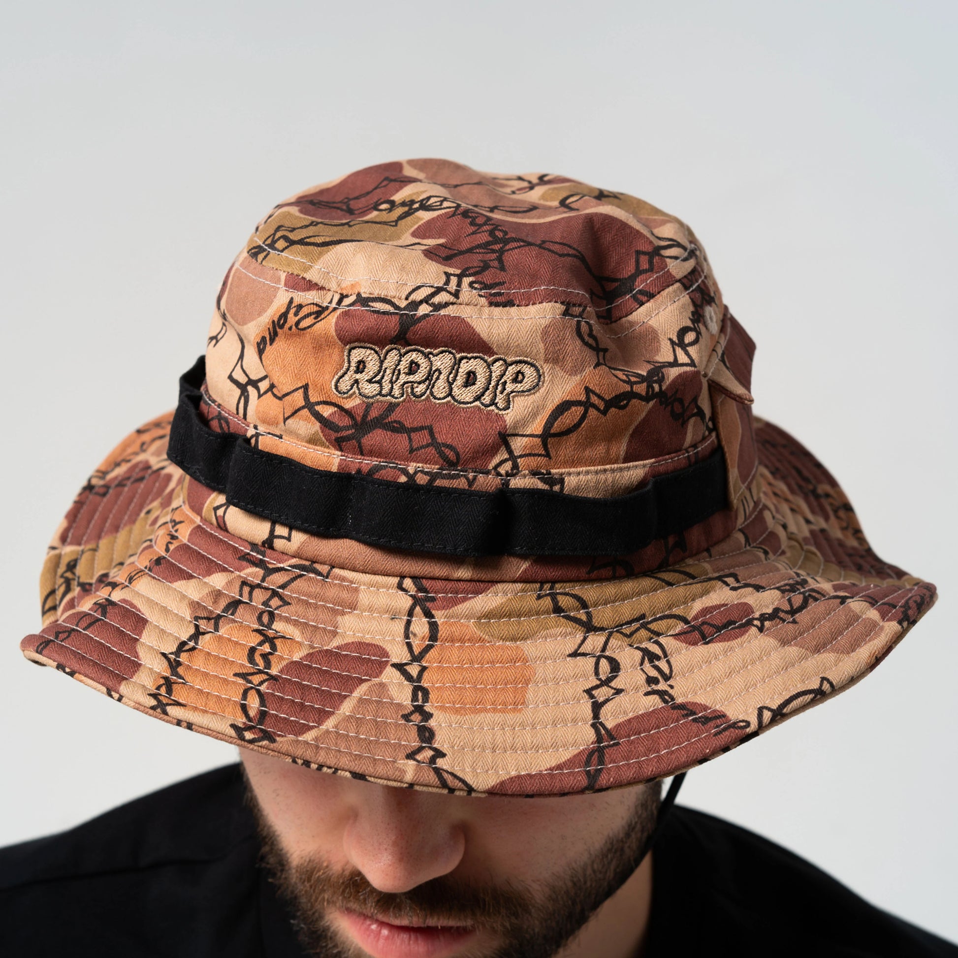WIRED BOONIE HAT (TAN CAMO)