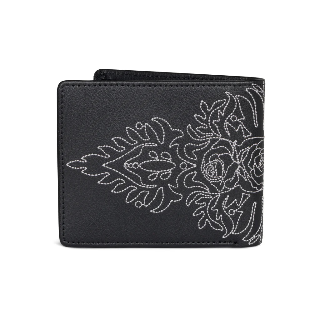 MOTHER NERM LEATHER WALLET (BLACK)