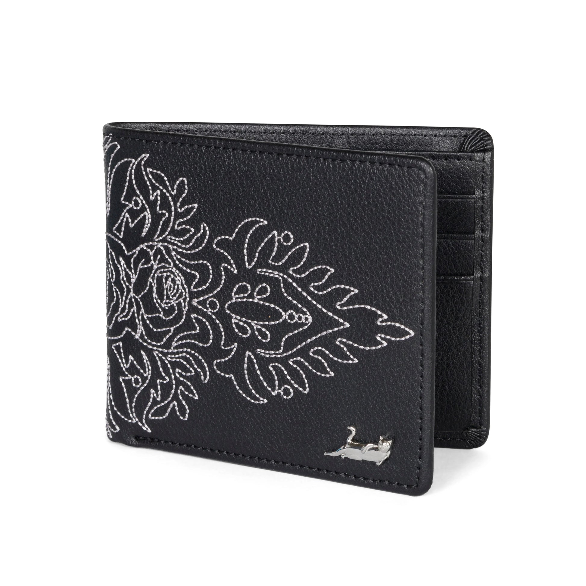 MOTHER NERM LEATHER WALLET (BLACK)