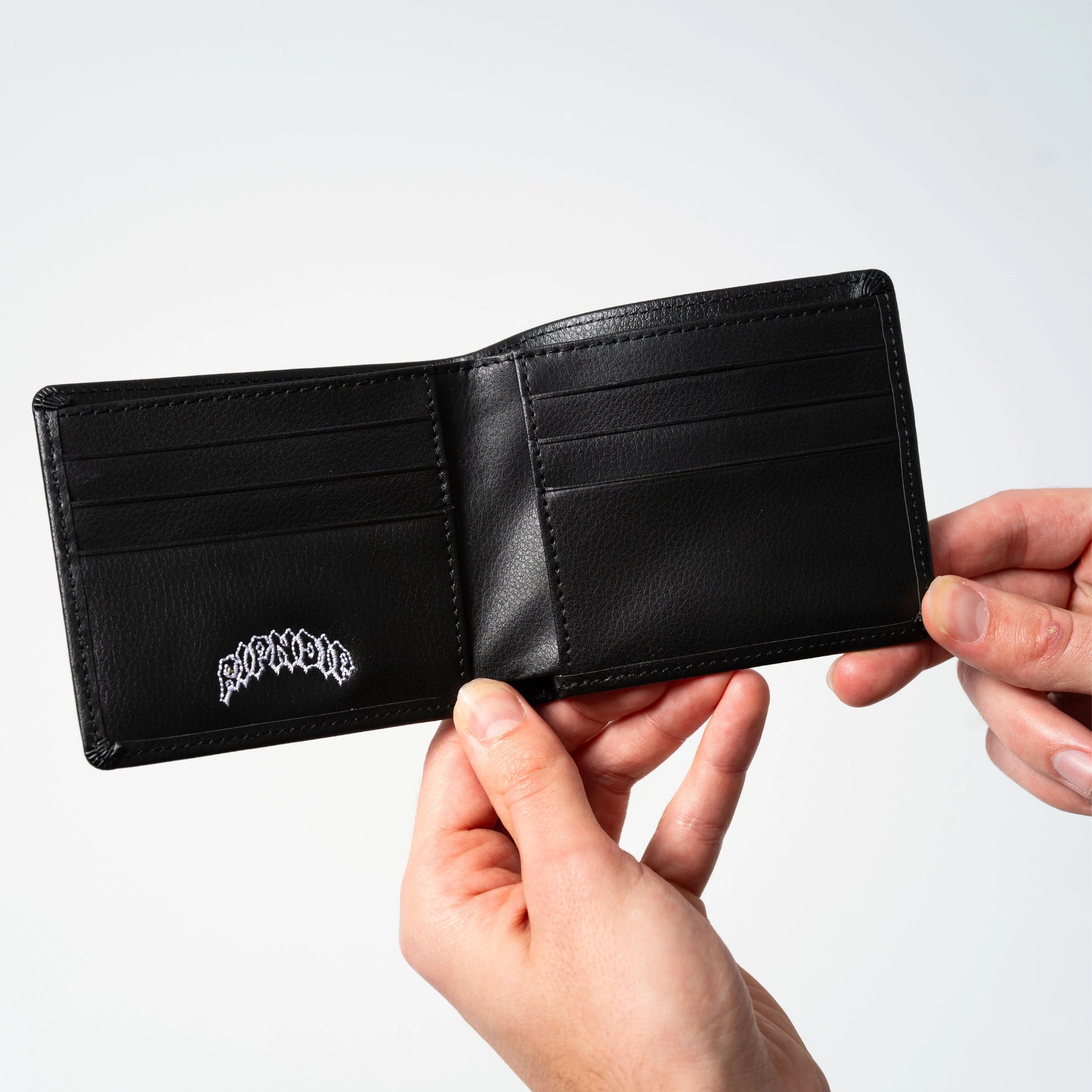 MOTHER NERM LEATHER WALLET (BLACK)